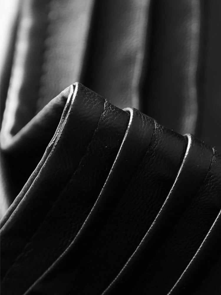 Soft Faux Leather Skirt