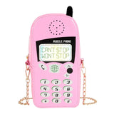 Weird Core Mobile Phone Shape Crossbody Bag