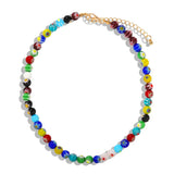 Beaded Pearl Beach Vibes Necklaces