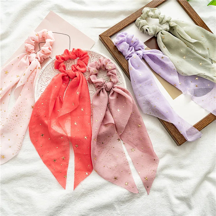 Rubber Band Elastic Tie Ponytail Holder