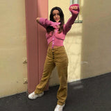 Y2K Detachable Sleeve Cropped Cardigan