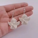 Retro Cupid Angel Punk Earrings