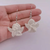Retro Cupid Angel Punk Earrings