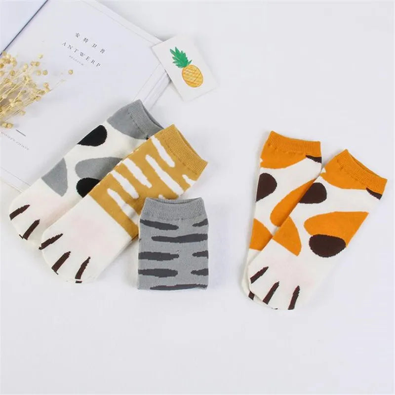 Cotton Socks Cute Cats Kitty Socks