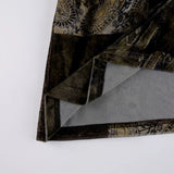 Patchwork Retro Maxi Skirt
