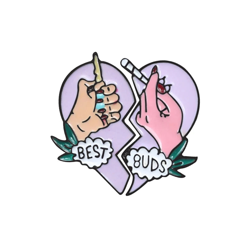 Broken Heart Pins