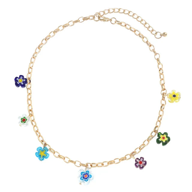 Beaded Pearl Beach Vibes Necklaces