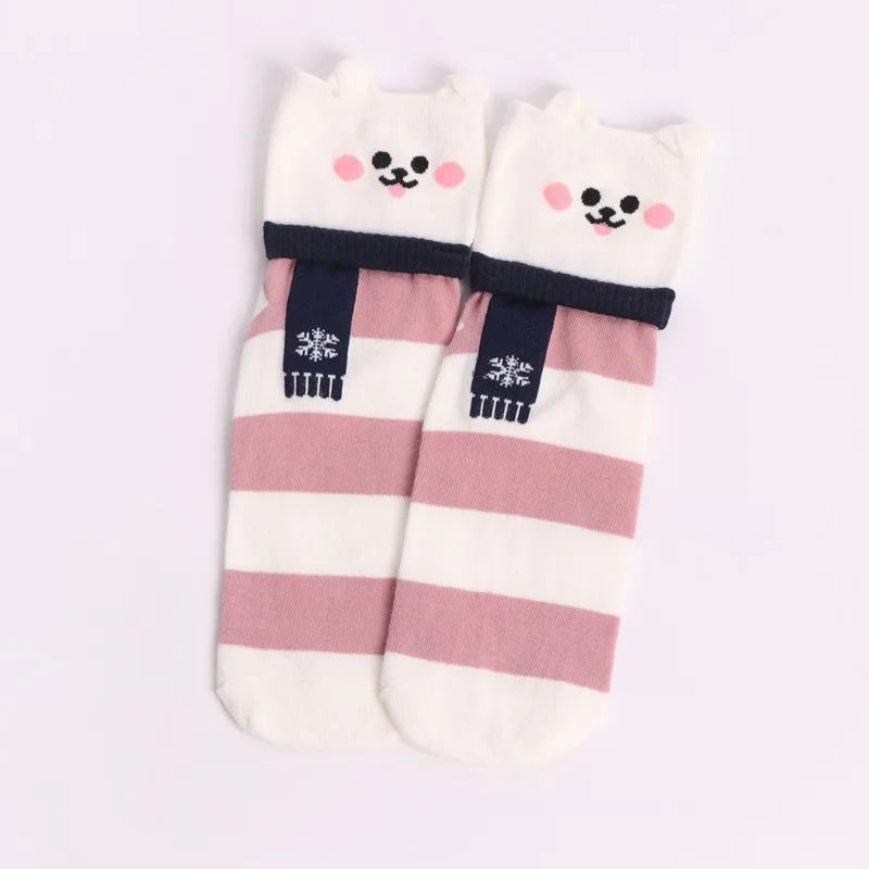 Animal Cartoon Funny Socks