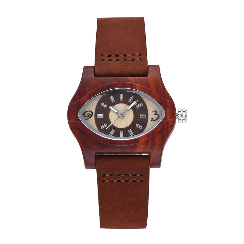 Creative Eye Shape Ladies Watch