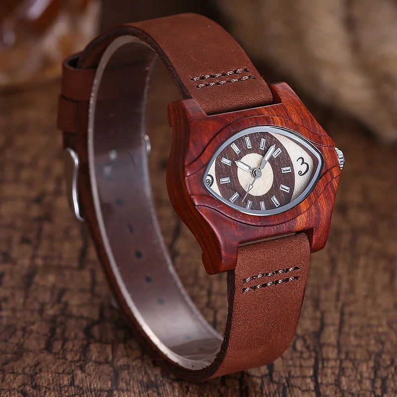 Creative Eye Shape Ladies Watch