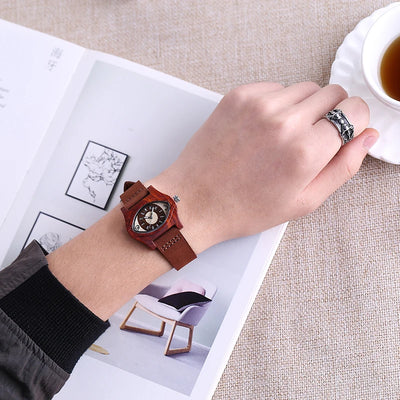 Creative Eye Shape Ladies Watch