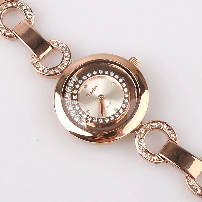 Casual Silver Lady Stainless Steel Watch