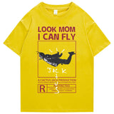 Camiseta gráfica Look Mom I Can Fly