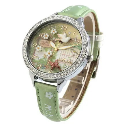 Luxury Hand-made 3D Bird Quartz Watch