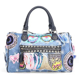 Butterfly Denim Handbags
