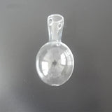 Vintage Transparent Vase Wooden Frame Vase