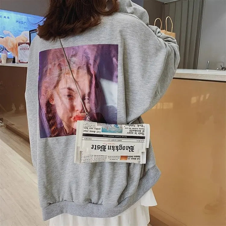Newspapers Cross Bags