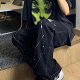 Y2K Vintage Print Oversized T-Shirt