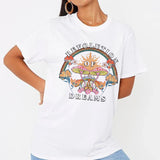 Graphic Dreams Casual T-shirt