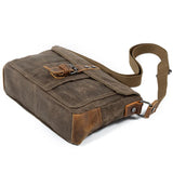 Waterproof Canvas Crossbody Messenger Bag