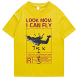 Camiseta gráfica Look Mom I Can Fly