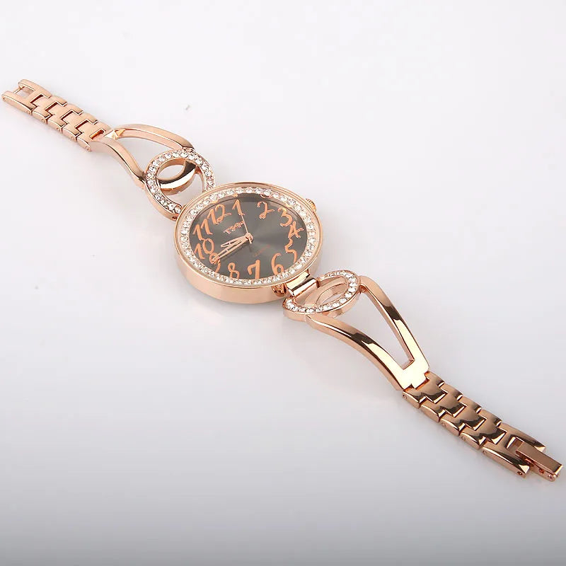 Casual Silver Lady Stainless Steel Watch