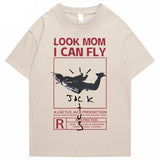 Camiseta gráfica Look Mom I Can Fly