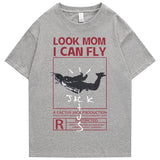 Camiseta gráfica Look Mom I Can Fly