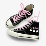 Cute Anime Rabbit Canvas Shoes