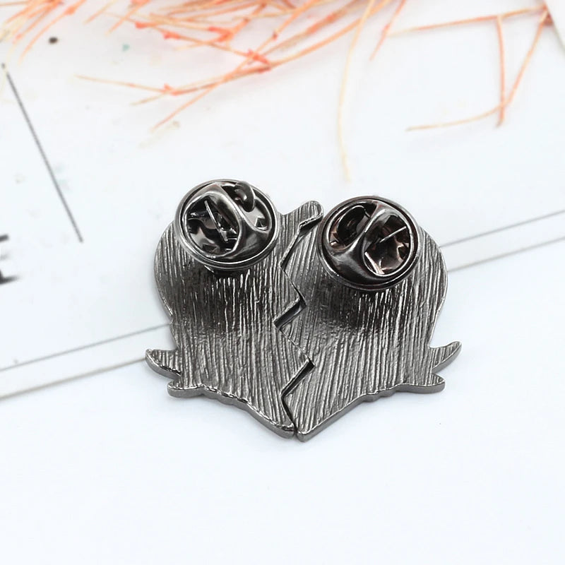 Broken Heart Pins