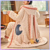 Crescent Moon Hooded Pyjamas