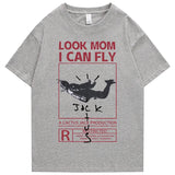 Camiseta gráfica Look Mom I Can Fly