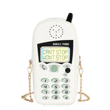 Weird Core Mobile Phone Shape Crossbody Bag