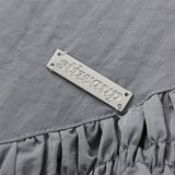 Y2K Women's V Striped Windbreaker Jacket