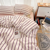 Nordic Stripe Bedding Set