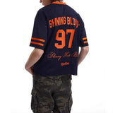 97 Breathable Retro Mesh  Sports  T-Shirt