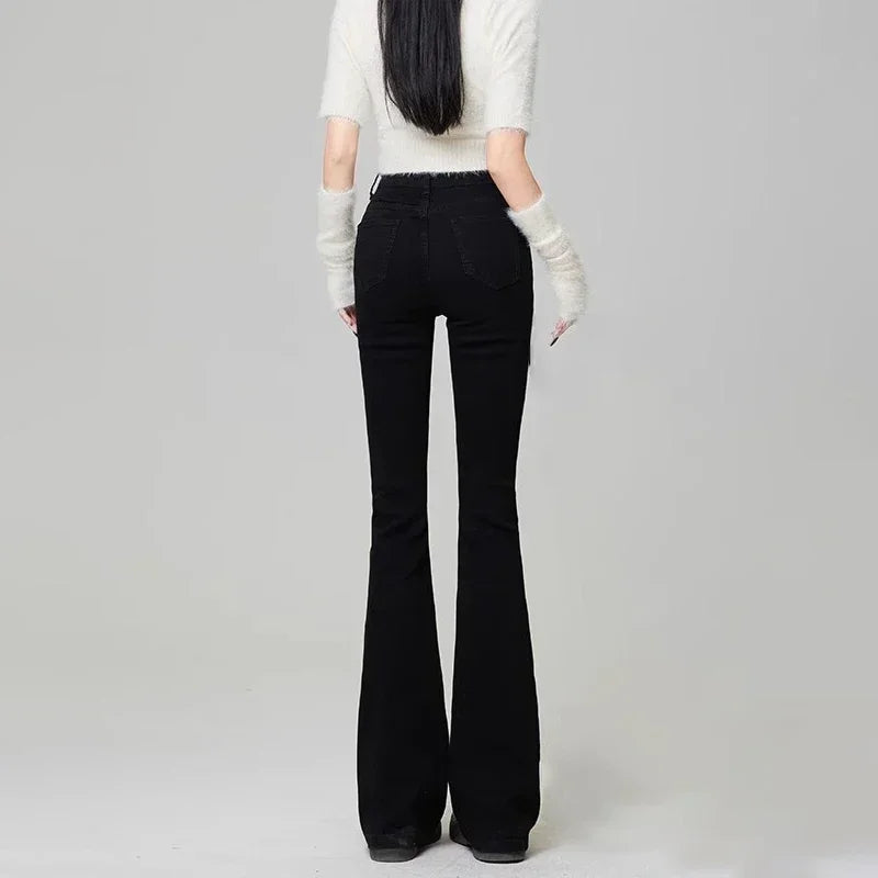 Flare High Waist Bell Bottom Jeans