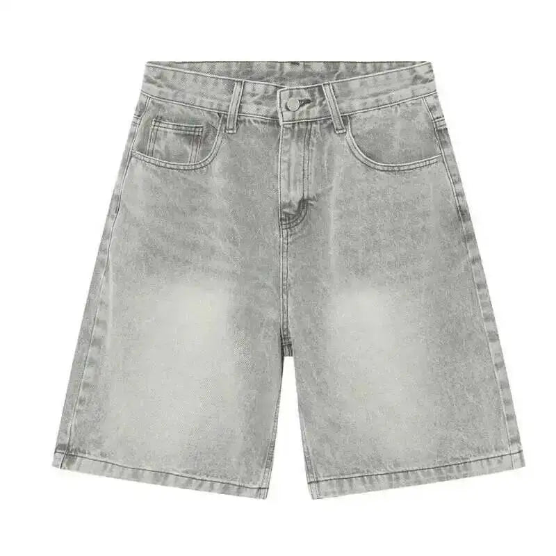 Y2K Gray Denim Shorts