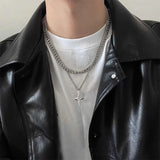 Y2K Cuban Star Necklace