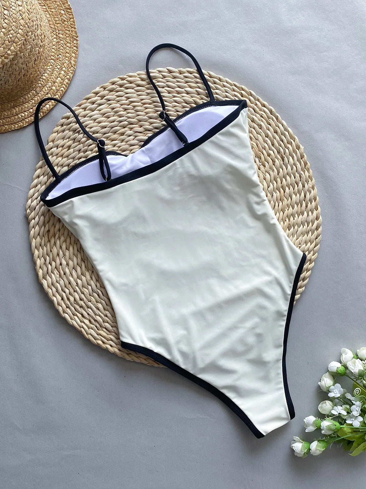 Black & White Summer Women's Swimsuit