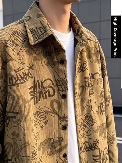 Y2K Graphic Print Shirt