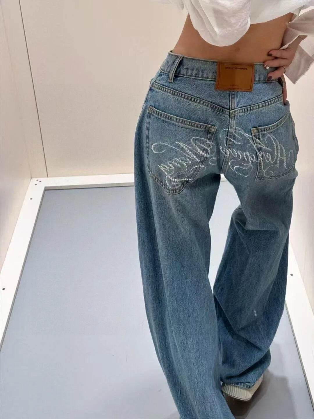 Y2K Vintage High-waisted Jeans