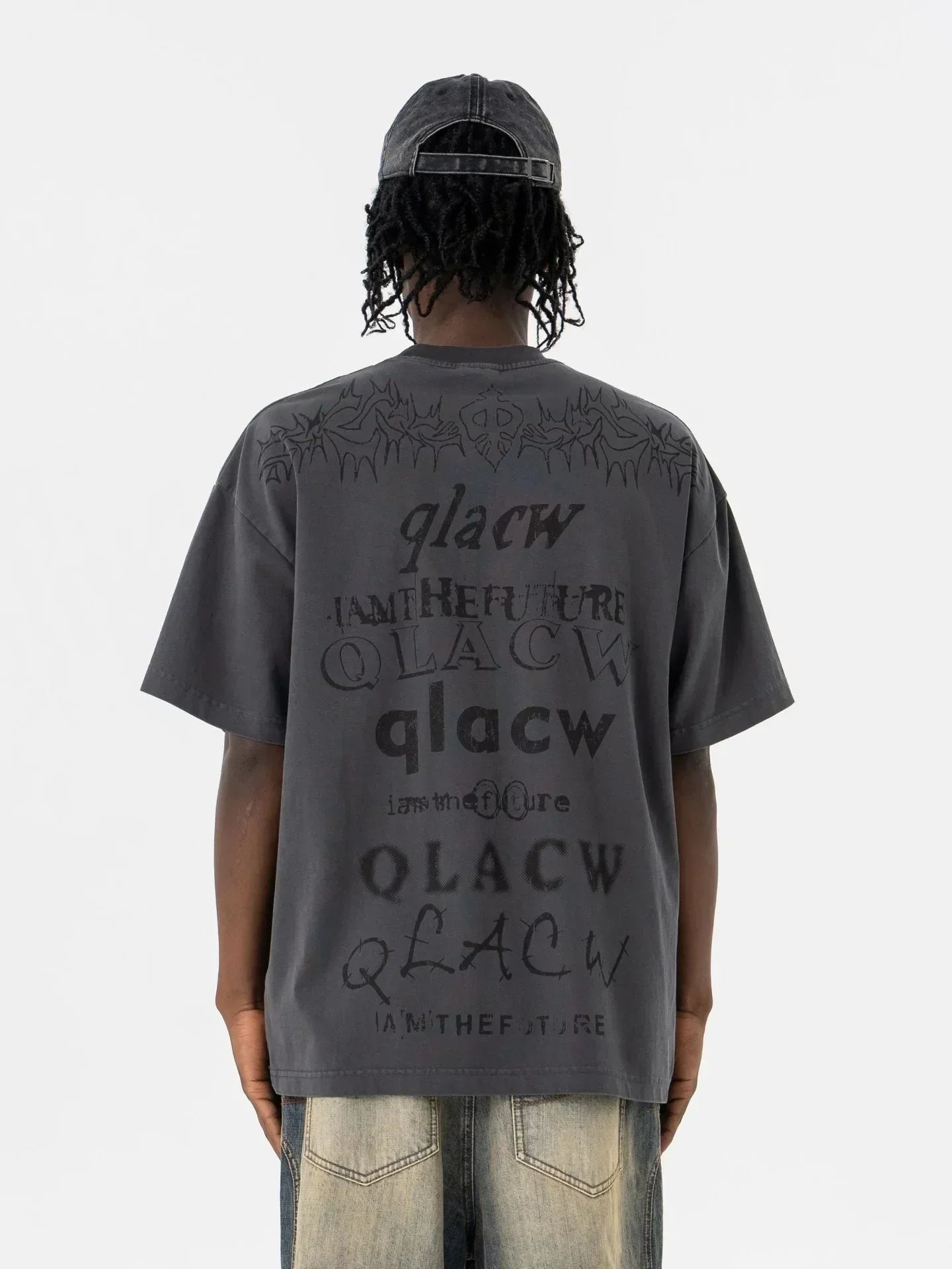 Stylish Printed Graphic Black T-Shirt