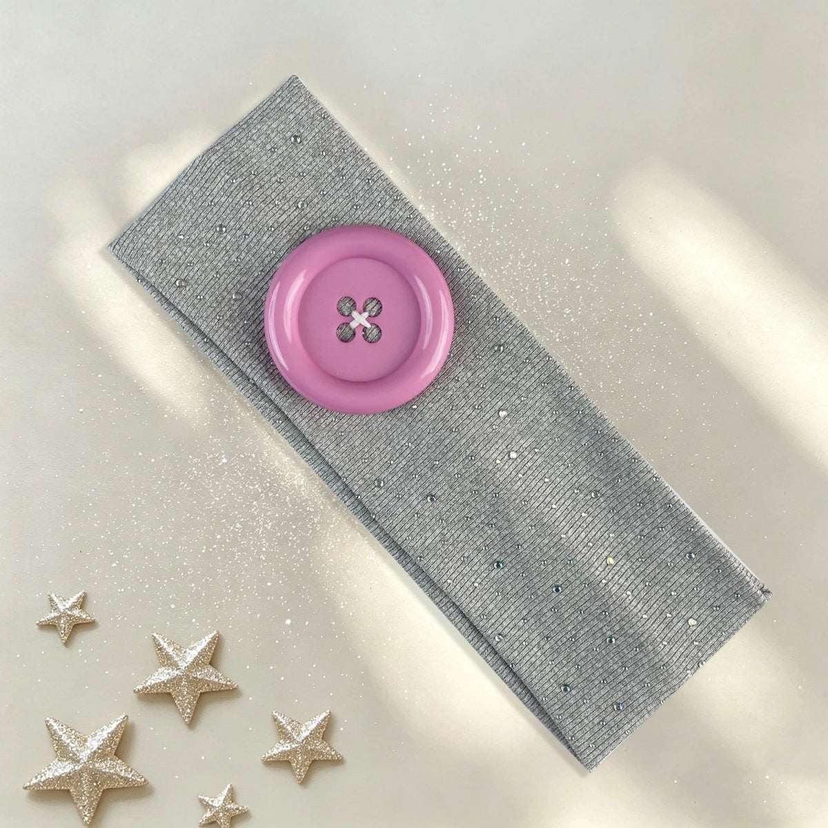 Kawaii Button Headband