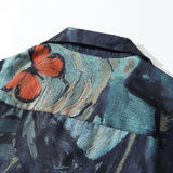 Butterfly Print Summer Beach Shirt