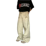 Y2K Loose Straight Jeans