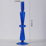 Blue Candle Holder Vase