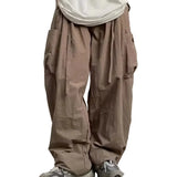 Japanese Wide-leg Retro Cargo Pants