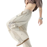 Lightweight Cargo Wide Leg Pants