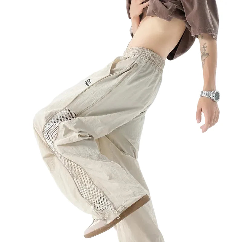 Lightweight Cargo Wide Leg Pants
